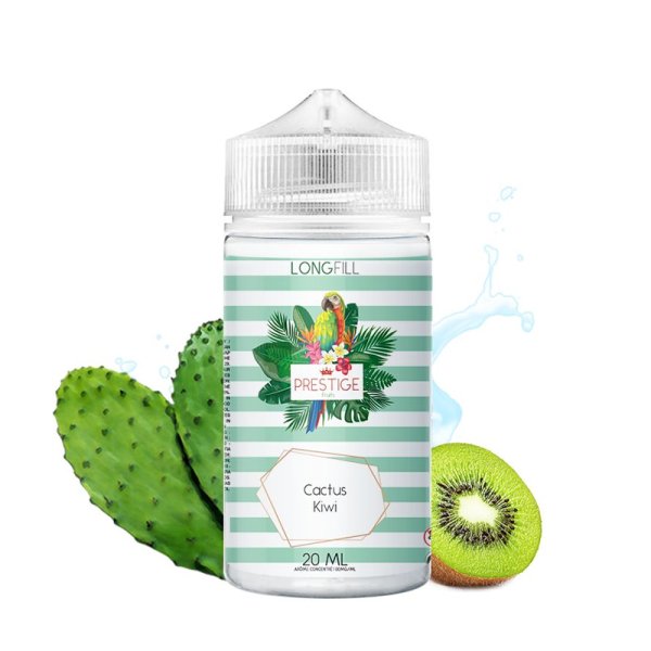 Long Fill Cactus Kiwi 0mg 20/120ml - Prestige Fruits