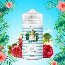 Long Fill Pomme Fraise Framboise 0mg 20/120ml - Prestige Fruits