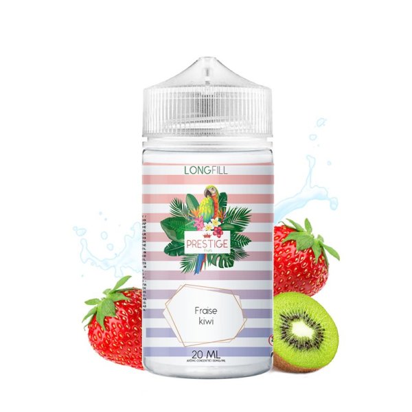 Long Fill Fraise Kiwi 0mg 20/120ml - Prestige Fruits