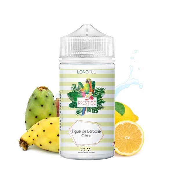 Long Fill Figue de Barbarie, Citron 0mg 20/120ml - Prestige Fruits