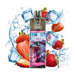 Puff Tornado 15000 0mg Strawberry Ice - Aroma King