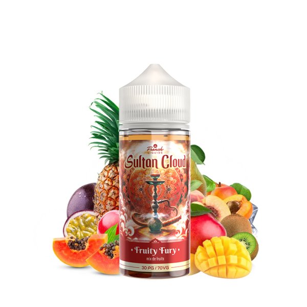 Fruity Fury 100ml - Sultan Cloud by Le French Liquide