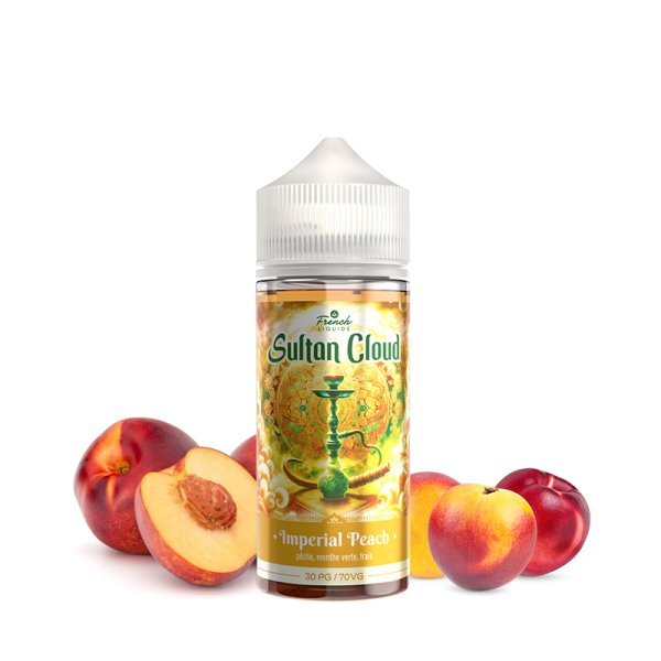 Imperial Peach 100ml - Sultan Cloud by Le French Liquide