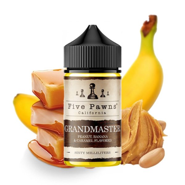 Grandmaster 0mg 50ml - Five Pawns