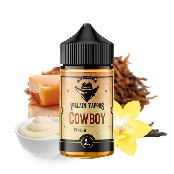 Cowboy Villain Vapors 0mg 50ml - Five Pawns