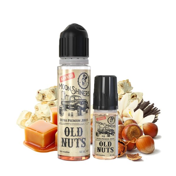 Old Nuts 0mg 50ml + 1 Booster 10ml - MoonShiners