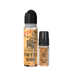 Toffee Sins 0mg 50ml + Booster 10ml - MoonShiners