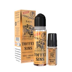 Toffee Sins 0mg 50ml + Booster 10ml - MoonShiners