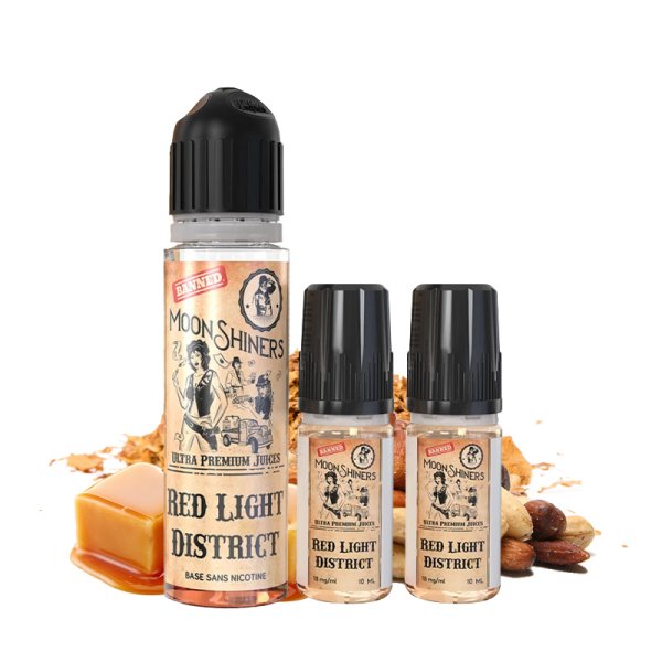 Red Light District 40ml + 2 Booster 10ml  - MoonShiners