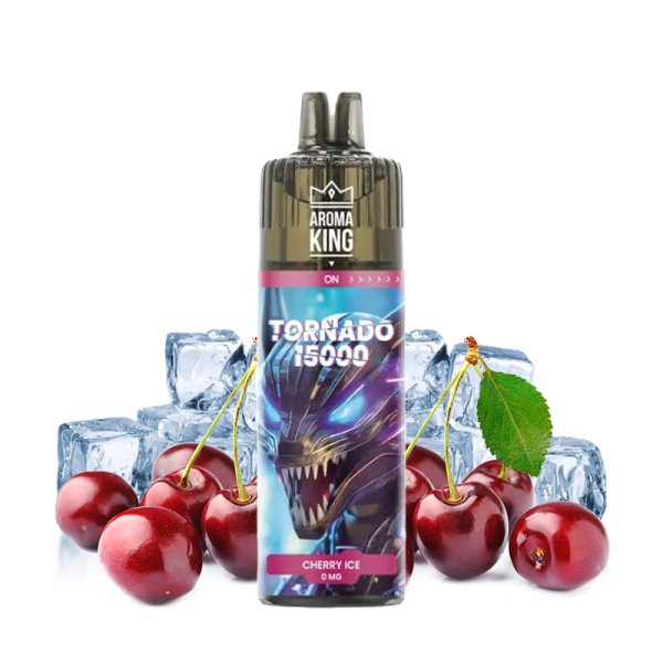 Puff Tornado 15000 0mg Cherry Ice - Aroma King