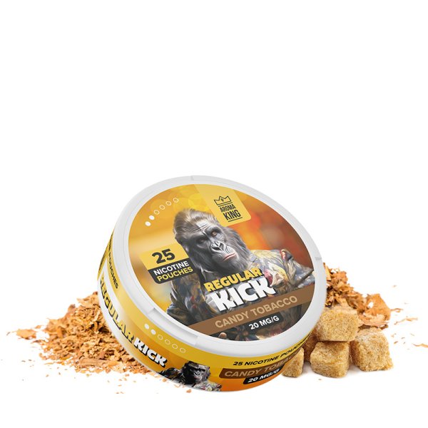 Pouch Regular Kick Candy Tabacco - Aroma King