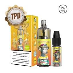 10000 Puff Strawberry Kiwi Ice 10ml - Tornado by Gobar