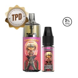 10000 Puff Strawberry Raspberry Cherry Ice 10ml - Tornado by Gobar