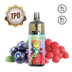 10000 Puff Blueberry Raspberry 10ml - Tornado by Gobar