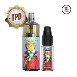 10000 Puff Blueberry Raspberry 10ml - Tornado by Gobar