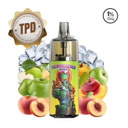 10000 Puff Apple Peach Ice 10ml - Tornado by Gobar