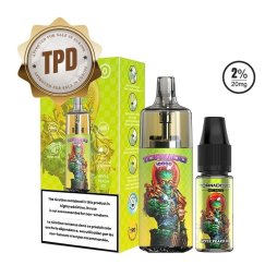 10000 Puff Apple Peach Ice 10ml - Tornado by Gobar