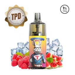 10000 Puff Raspberry Watermelon Ice 10ml - Tornado by Gobar