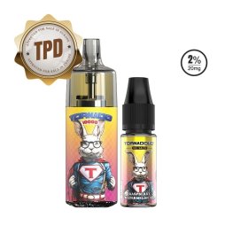 10000 Puff Raspberry Watermelon Ice 10ml - Tornado by Gobar