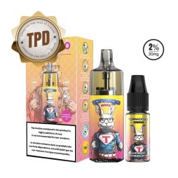 10000 Puff Raspberry Watermelon Ice 10ml - Tornado by Gobar