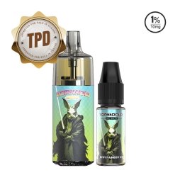 10000 Puff Kiwi Passion Ice 10ml - Tornado by Gobar