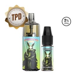 10000 Puff Kiwi Passion Ice 10ml - Tornado by Gobar