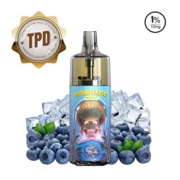 10000 Puff Blueberry Ice 10ml - Tornado by Gobar