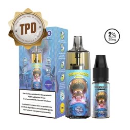 10000 Puff Blueberry Ice 10ml - Tornado by Gobar