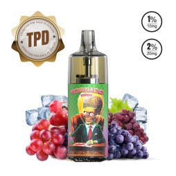 10000 Puff Grape Ice 10ml - Tornado by Gobar