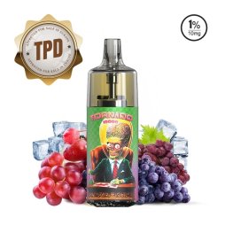 10000 Puff Grape Ice 10ml - Tornado by Gobar