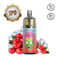 10000 Puff Cherry Ice 10ml - Tornado by Gobar