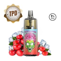 10000 Puff Cherry Ice 10ml - Tornado by Gobar