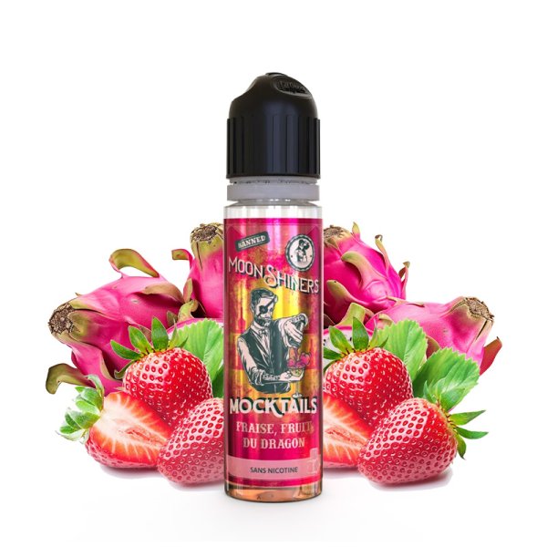 Fraise Fruit Du Dragon 0mg 50ml - Mocktails by MoonShiners