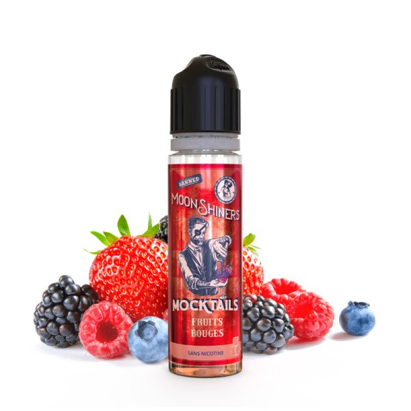 Fruits Rouges 0mg 50ml - Mocktails by MoonShiners