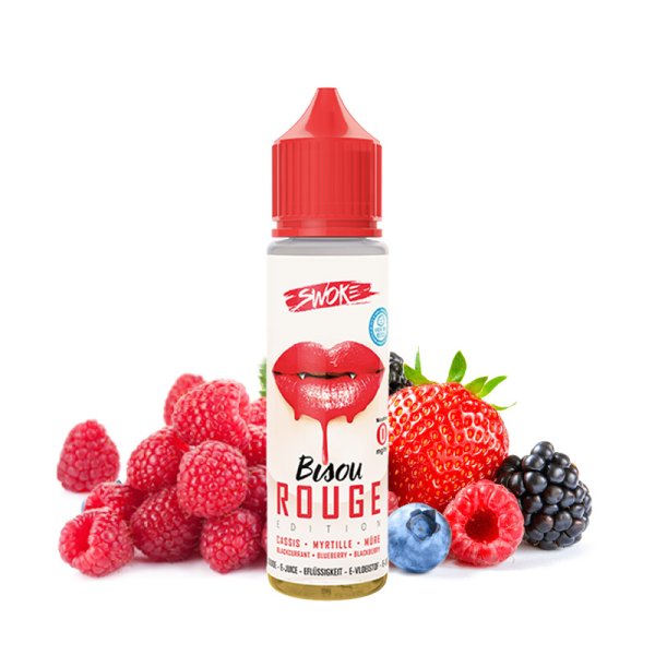 Bisou Red 0mg 50ml - Swoke