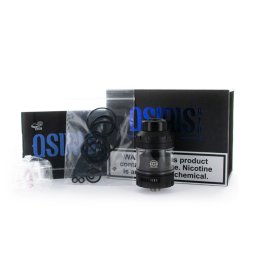 Osiris Mini RTA 25mm + Pyrex Straight/Bubble - Vaperz Cloud