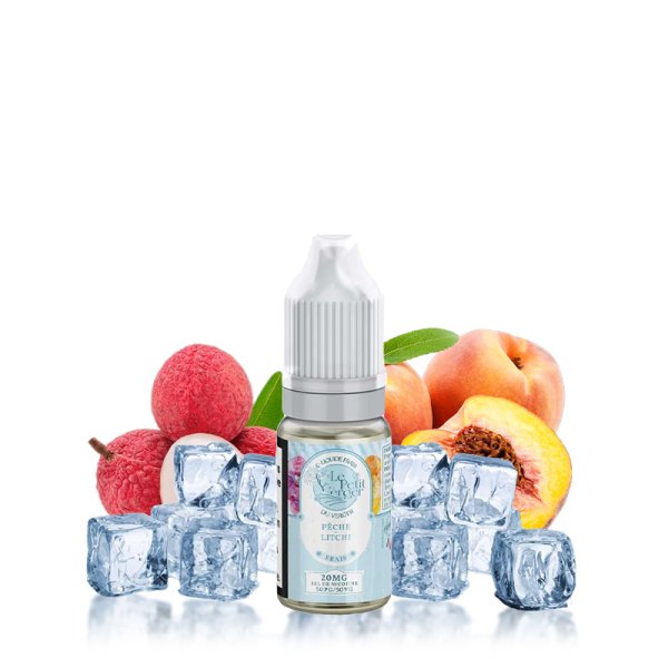 Peche Litchi Frais Nic Salts 10ml - Le Petit Verger by Savourea