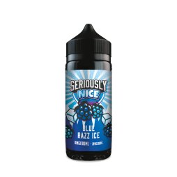 Blue Razz Ice 0mg 100ml -  Seriously Nice by Doozy