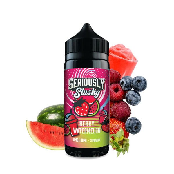 Berry Watermelon 0mg 100ml - Seriously Slushy by Doozy