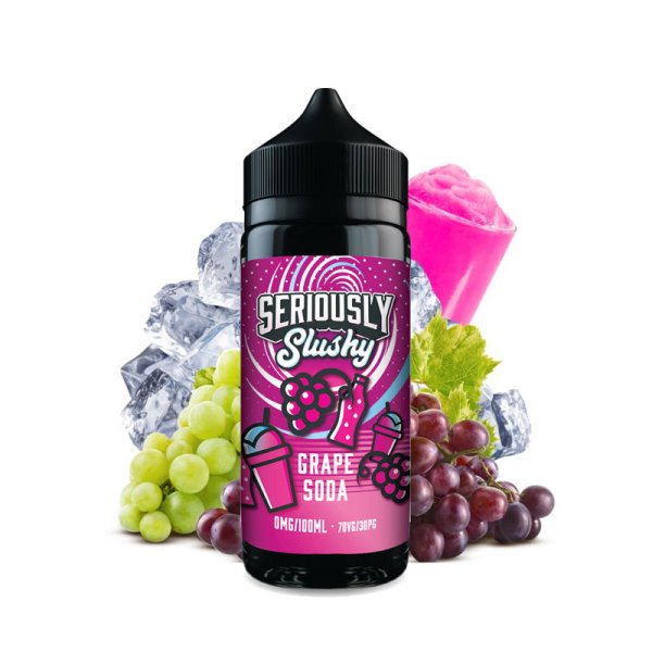 Grape Soda 0mg 100ml - Seriously Slushy by Doozy