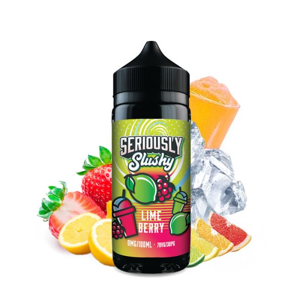 Lime Berry 0mg 100ml - Seriously Slushy by Doozy