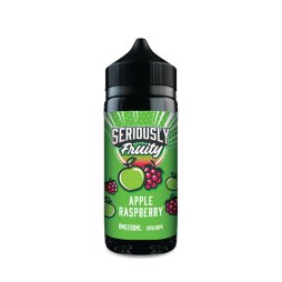 Apple Raspberry 0mg 100ml - Seriously Fruity by Doozy