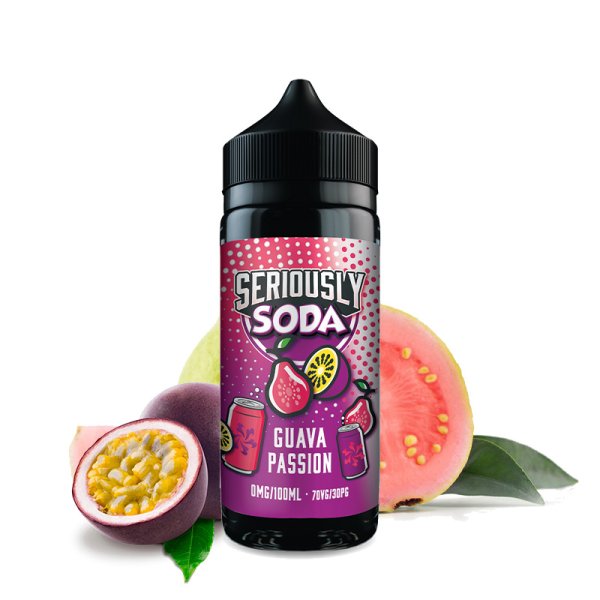 Guava Passion 0mg 100ml - Seriously Soda by Doozy