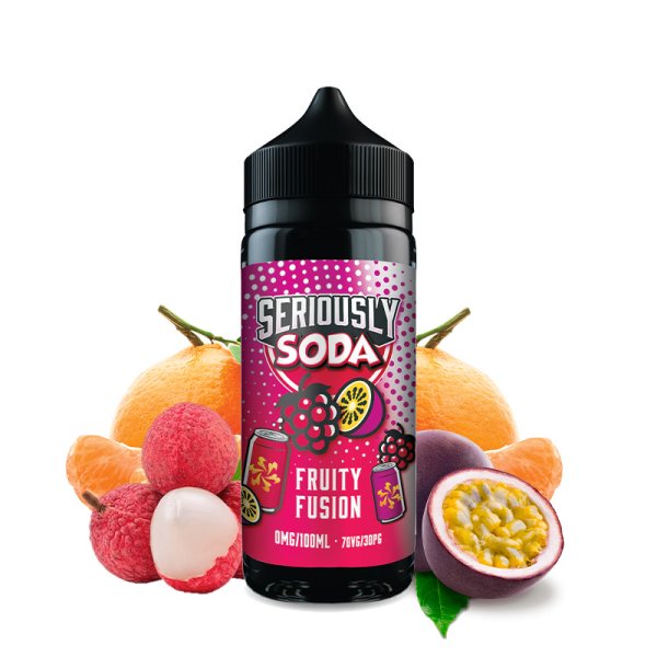 Fruity Fusion 0mg 100ml - Seriously Soda by Doozy