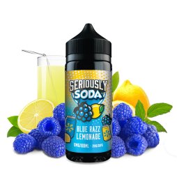 Blue Razz Lemonade 0mg 100ml - Seriously Soda by Doozy