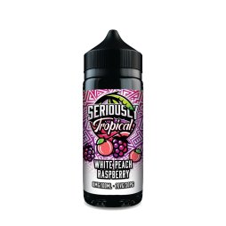 White Peach Raspberry 0mg 100ml - Seriously Tropical by Doozy