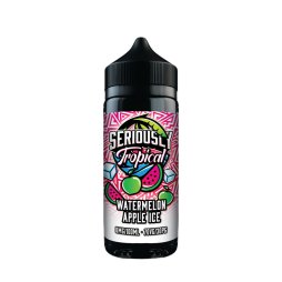 Watermelon Apple Ice 0mg 100ml - Seriously Tropical by Doozy