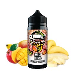 Mango Banana 0mg 100ml - Seriously Tropical by Doozy