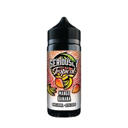 Mango Banana 0mg 100ml - Seriously Tropical by Doozy