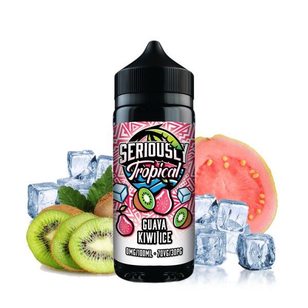 Guava Kiwi Ice 0mg 100ml - Seriously Tropical by Doozy